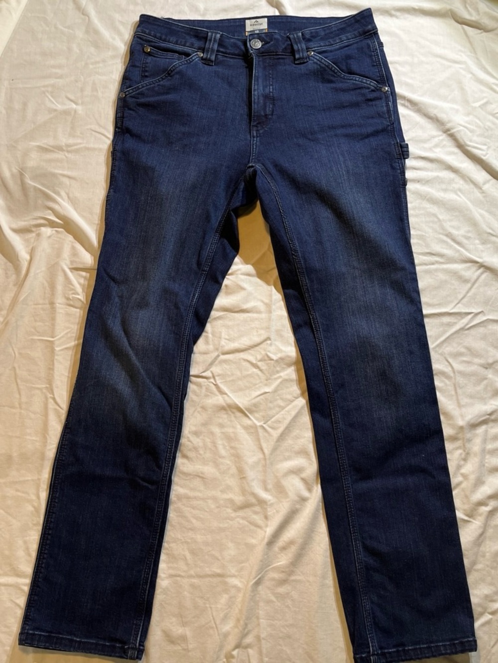 Slim Straight Women's Jeans in Dark Blue